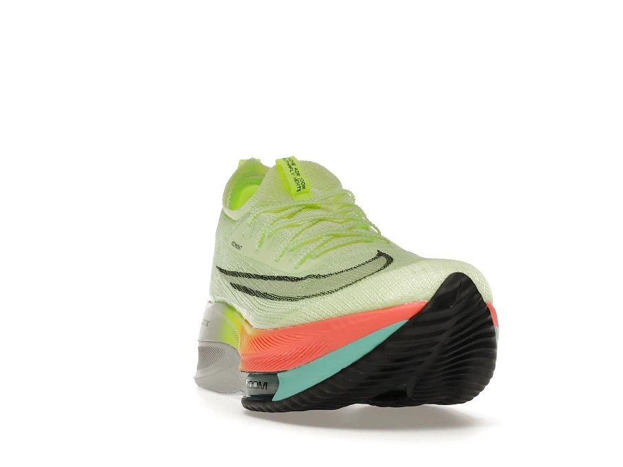 Фото № 2 с приближением к товару «‎Nike Air Zoom Alphafly Next% Barely Volt Orange»