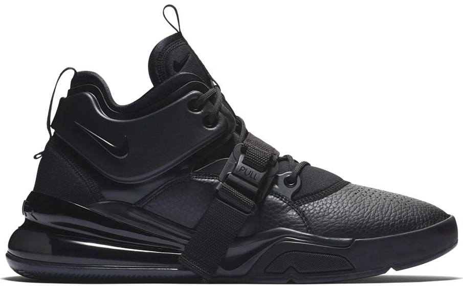 Фото № 1 с приближением к товару «‎Nike Air Force 270 Triple Black»