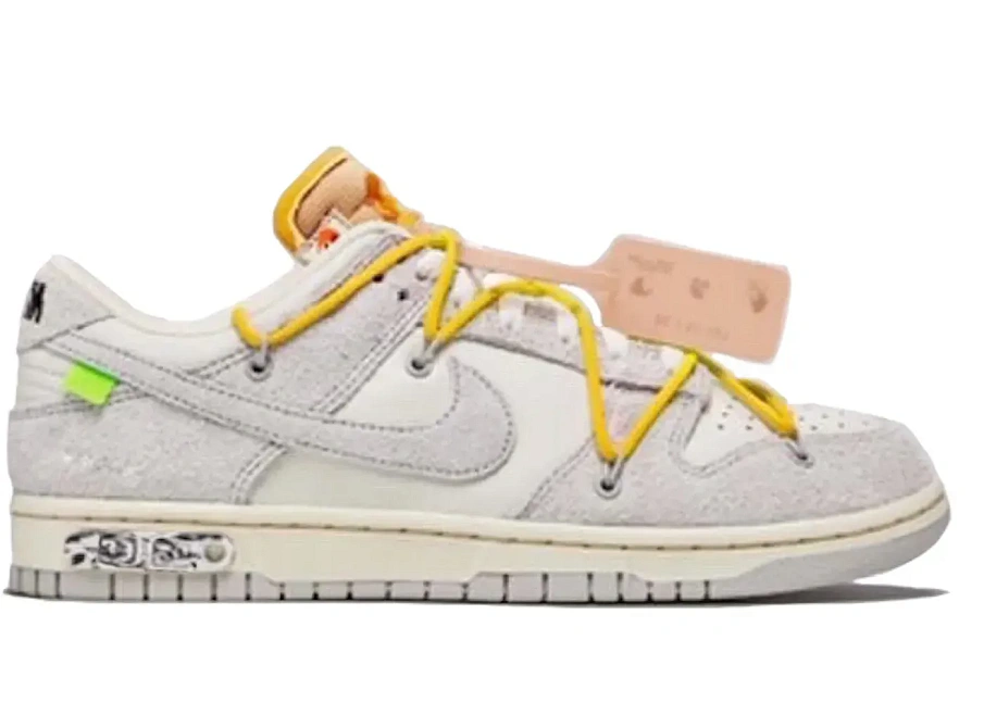 Фото № 1 с приближением к товару «‎Nike Dunk Low Off-White Lot 39»