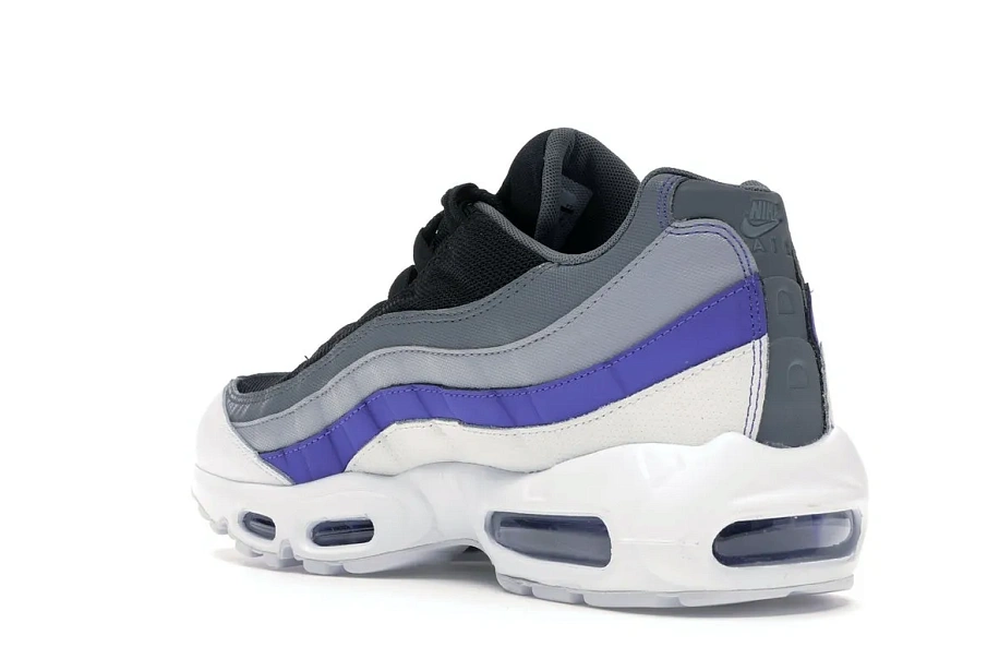 Фото № 6 с приближением к товару «‎Nike Air Max 95 Wolf Grey Persian Violet»