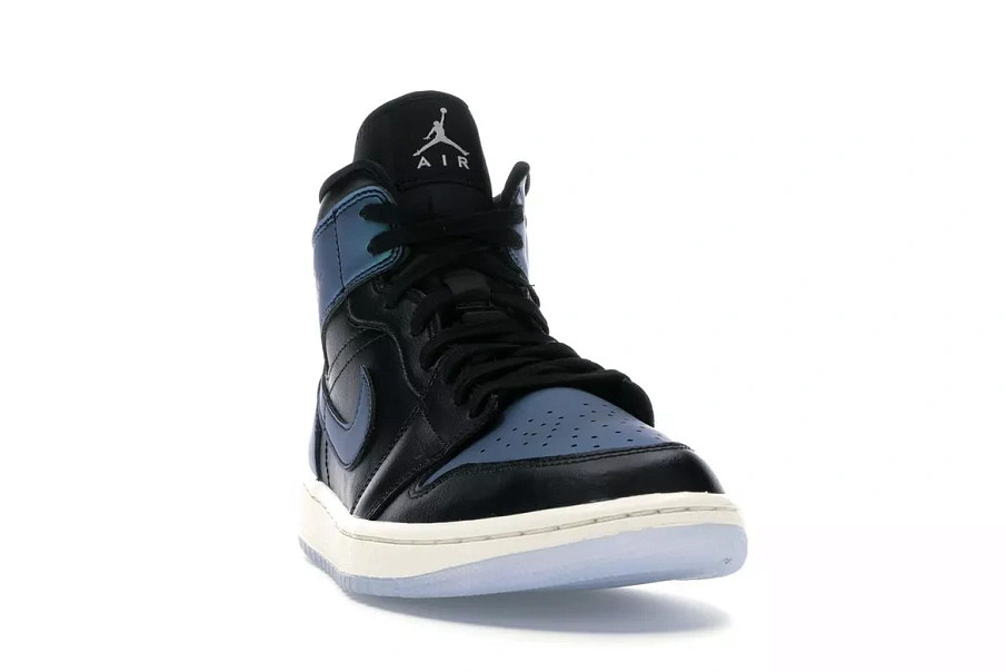 Фото № 2 с приближением к товару «‎Jordan 1 Mid Iridescent Black »