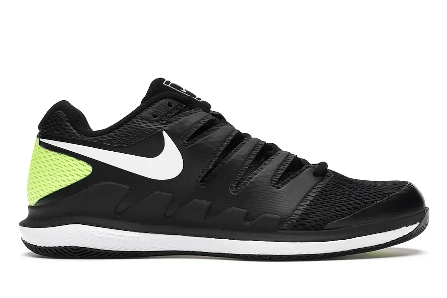 Фото № 1 с приближением к товару «‎Nike Court Air Zoom Vapor X Black Volt»