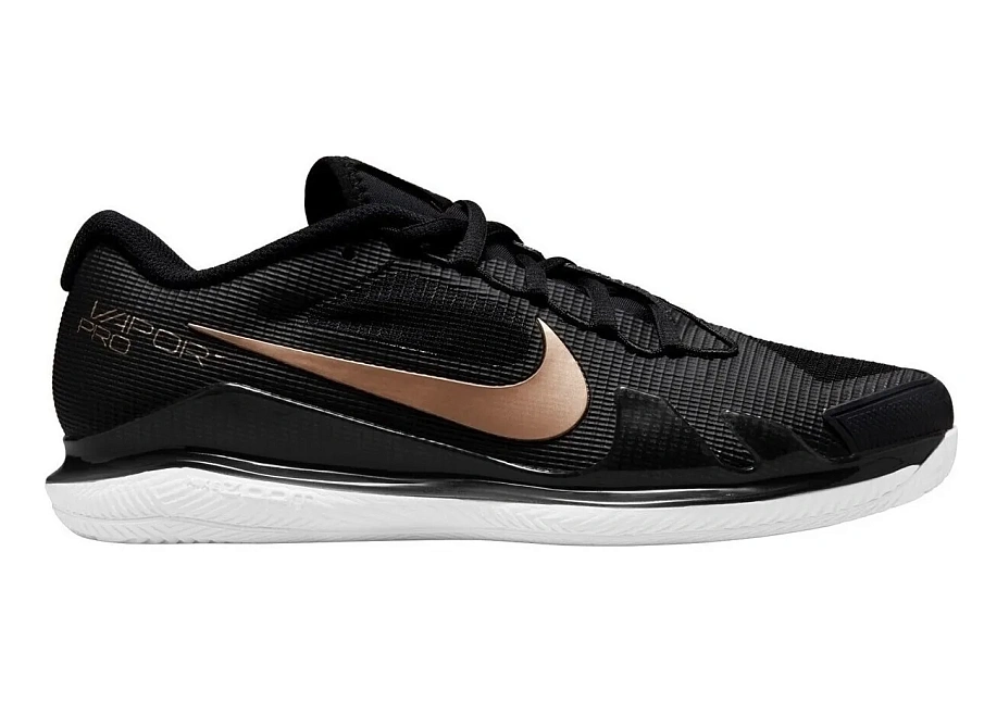 Фото № 1 с приближением к товару «‎Nike Court Air Zoom Vapor Pro Black Metallic Gold »