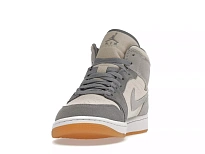 Фото № 6 с приближением к товару «‎Jordan 1 Mid SE Coconut Milk Particle Grey»