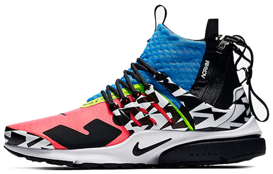 Фото № 1 с приближением к товару «‎Acronym x Nike Air Presto Mid Sports Casual Shoes Cotton Candy»