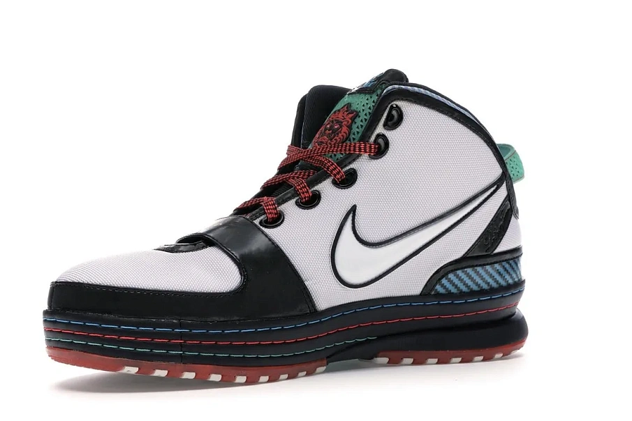 Фото № 4 с приближением к товару «‎Nike LeBron 6 Miami»