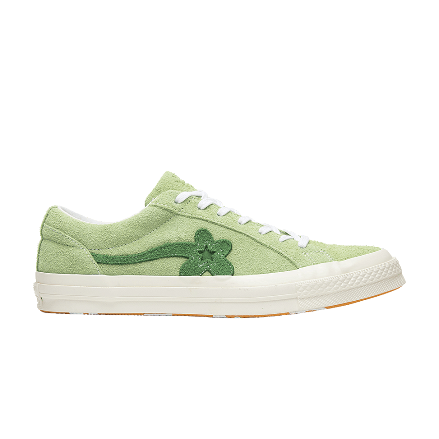 Фото № 1 с приближением к товару «‎Golf Le Fleur x Converse One Star Ox Jade Lime»