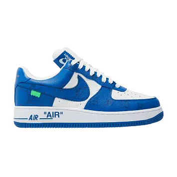 Louis Vuitton x Nike Air Force 1 Low White Team Royal