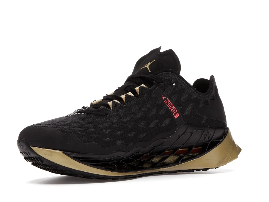 Фото № 4 с приближением к товару «‎Jordan Zoom Trunner Ultimate Black Metallic Gold»
