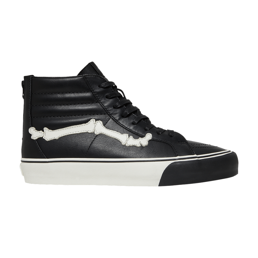 Фото № 1 с приближением к товару «‎Blends x Vans Sk8-Hi Reissue Zip LX Unreleased Pack - Black»