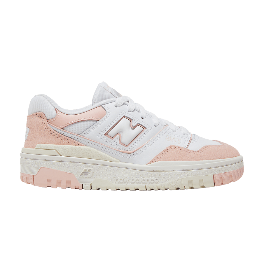Фото № 1 с приближением к товару «‎New Balance 550 Big Kid Pink Sand White»