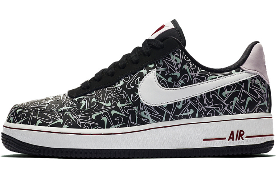 Фото № 1 с приближением к товару «‎Nike Wmns Air Force 1 '07 Low Se 'Valentine'S Day' BlackPistachio FrostIced LilacSummit White»