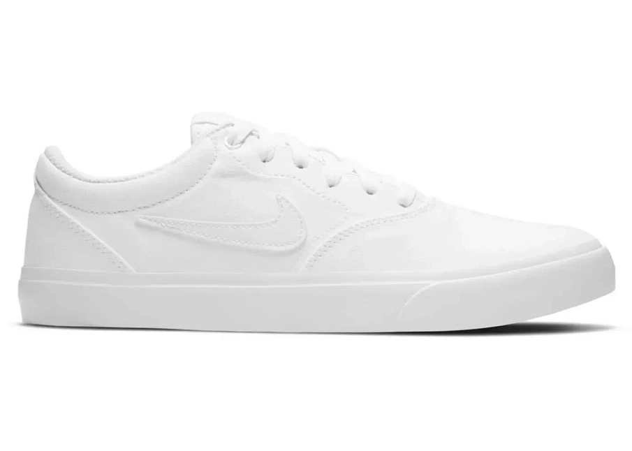 Фото № 1 с приближением к товару «‎Nike SB Charge Canvas Triple White»