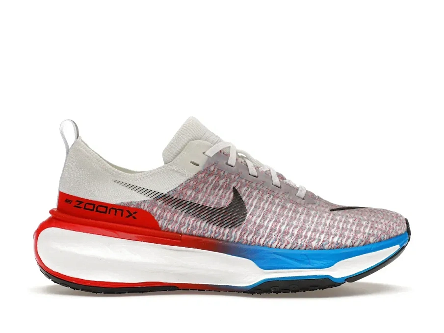 Фото № 1 с приближением к товару «‎Nike ZoomX Invincible Run 3 White University Red Photo Blue Black»