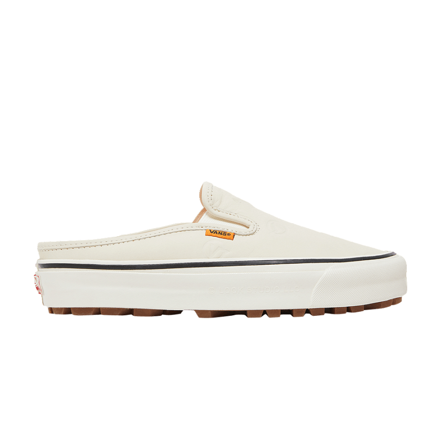 Фото № 1 с приближением к товару «‎LQQK Studios x Vans OG Mule LX Circle V - Cream»