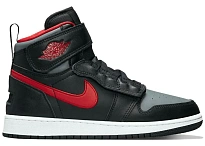 Фото № 1 с приближением к товару «‎Jordan 1 High FlyEase Black Gym Red Smoke Grey »