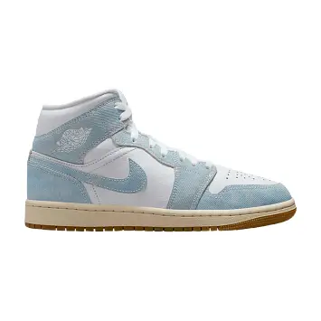 Women's Air Jordan 1 Mid Denim - 1