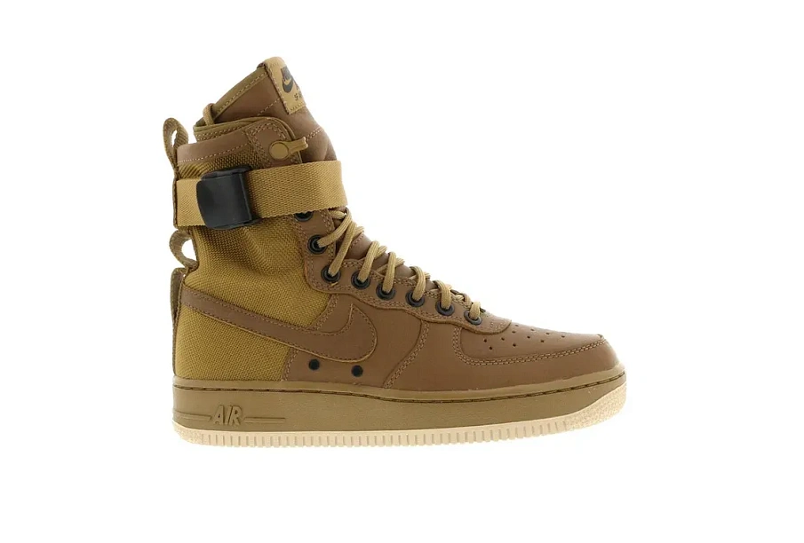 Фото № 1 с приближением к товару «‎Nike SF Air Force 1 Golden Beige »