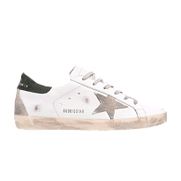 Фото № 1 с приближением к товару «‎Golden Goose Women's Superstar White Military»