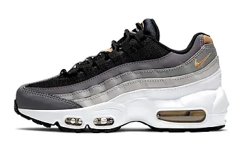 Nike Air Max 95 Recraft (GS) BlackGreyGold - 1