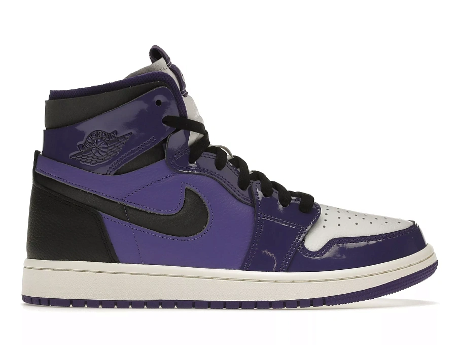 Фото № 1 с приближением к товару «‎Jordan 1 High Zoom Air CMFT Purple Patent »