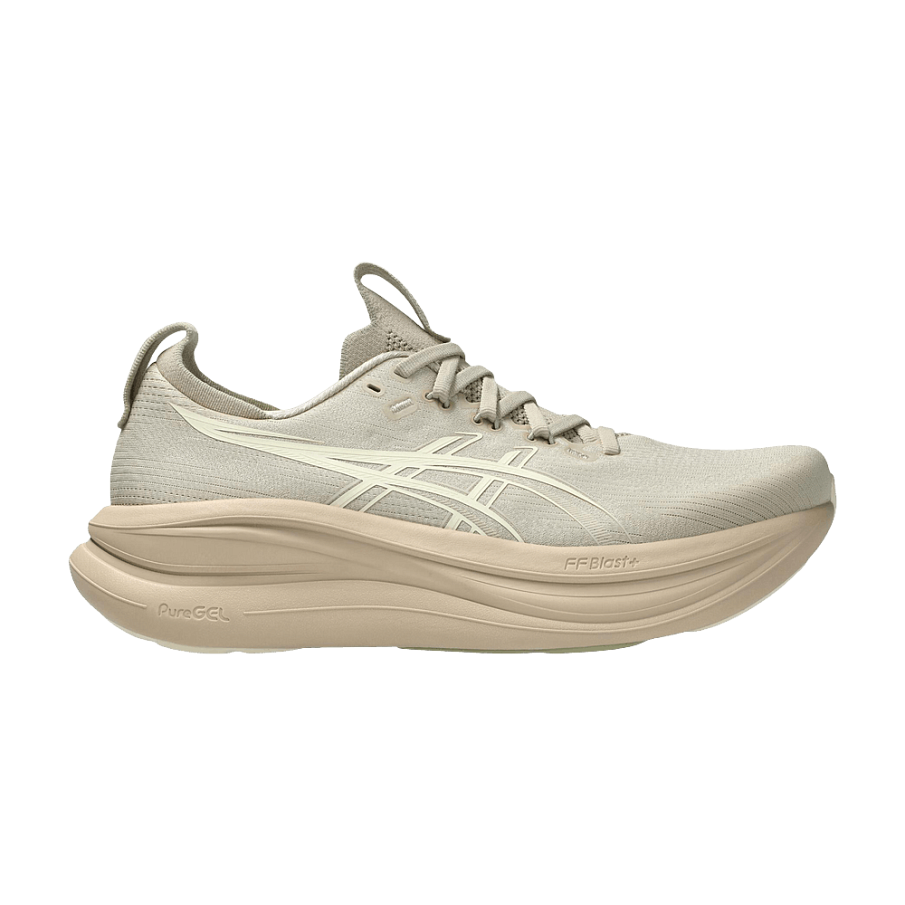 Фото № 1 с приближением к товару «‎ASICS GEL-Nimbus 28 Feather Grey Cream»
