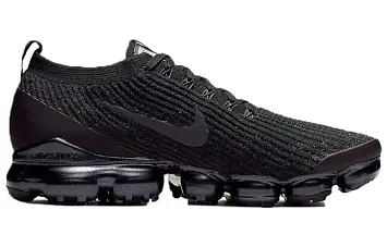 Nike Air VaporMax Flyknit 3.0 Running Shoes Triple Black - 2