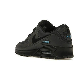Nike Air Max 90 Dark Smoke Grey Laser Blue (DQ4071-002) - 6
