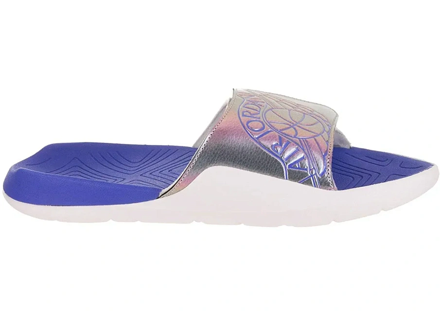 Фото № 1 с приближением к товару «‎Jordan Hydro 7 Wolf Grey Hyper Royal»