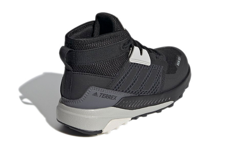 Фото № 4 с приближением к товару «‎adidas Terrex Trailmaker Mid Rain.Rdy K Shoes BlackGrey»