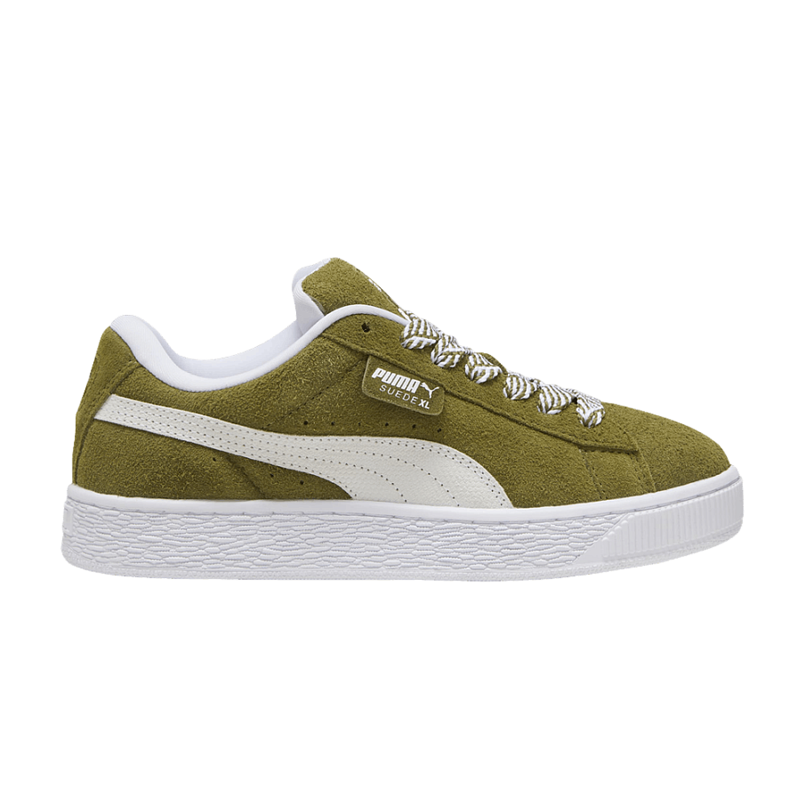 Фото № 1 с приближением к товару «‎Puma Women's Suede XL Soft Olive Green (396381-01)»
