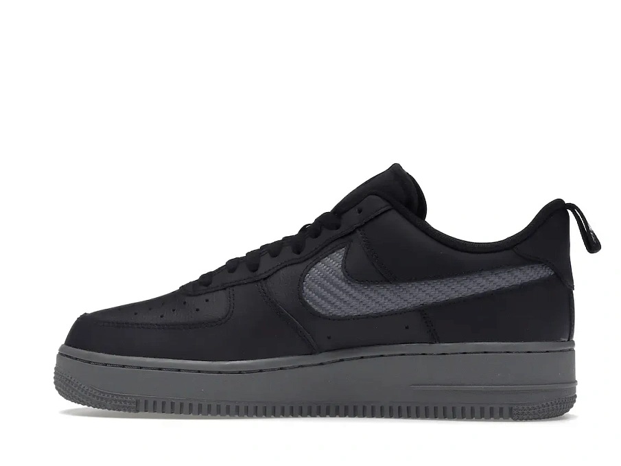 Фото № 3 с приближением к товару «‎Nike Air Force 1 Low Black Royal Carbon Fiber»