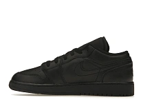 Фото № 5 с приближением к товару «‎Jordan 1 Low Triple Black (2022) »