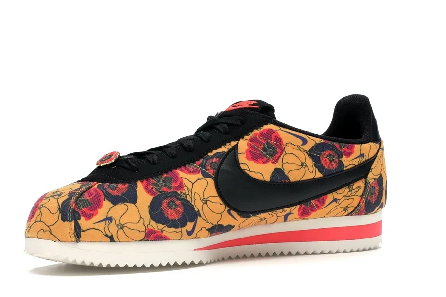 Фото № 4 с приближением к товару «‎Nike Classic Cortez LX Floral Pack Gold »