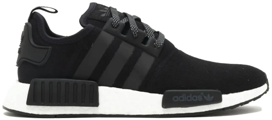 Фото № 1 с приближением к товару «‎adidas NMD R1 Black Wool»
