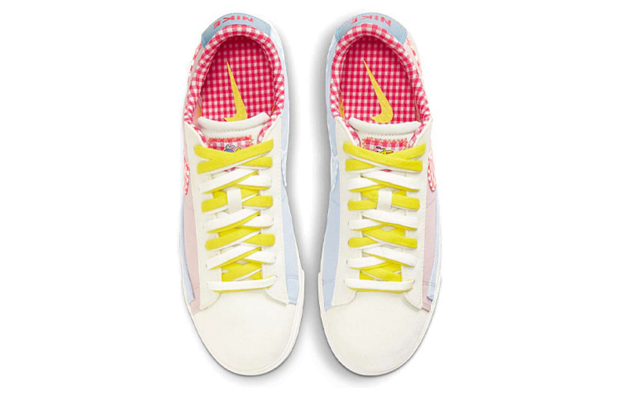 Фото № 4 с приближением к товару «‎Nike Blazer Low PinkBlue»