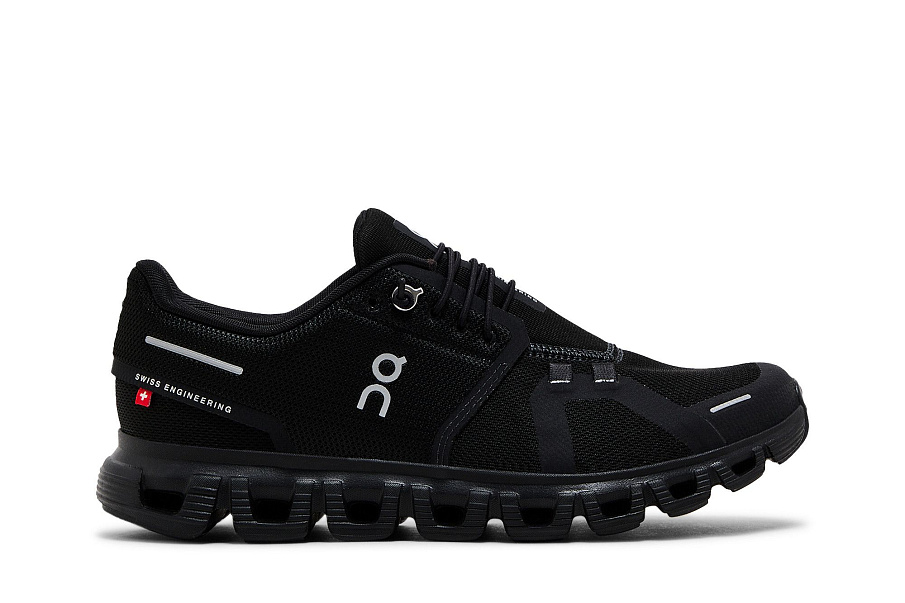 Фото № 2 с приближением к товару «‎ON Women's Cloud 6 Triple Black»