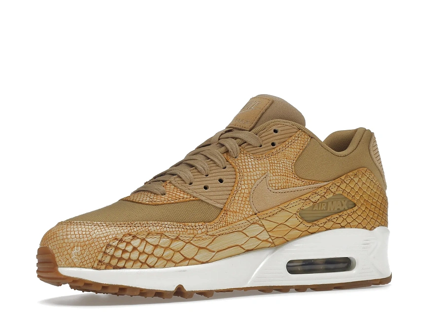Фото № 2 с приближением к товару «‎Nike Air Max 90 Vachetta Tan Snake»