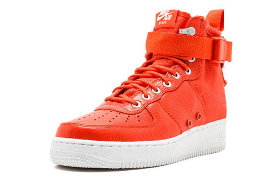 Фото № 3 с приближением к товару «‎Nike SF Air Force 1 Mid 'Team Orange'»