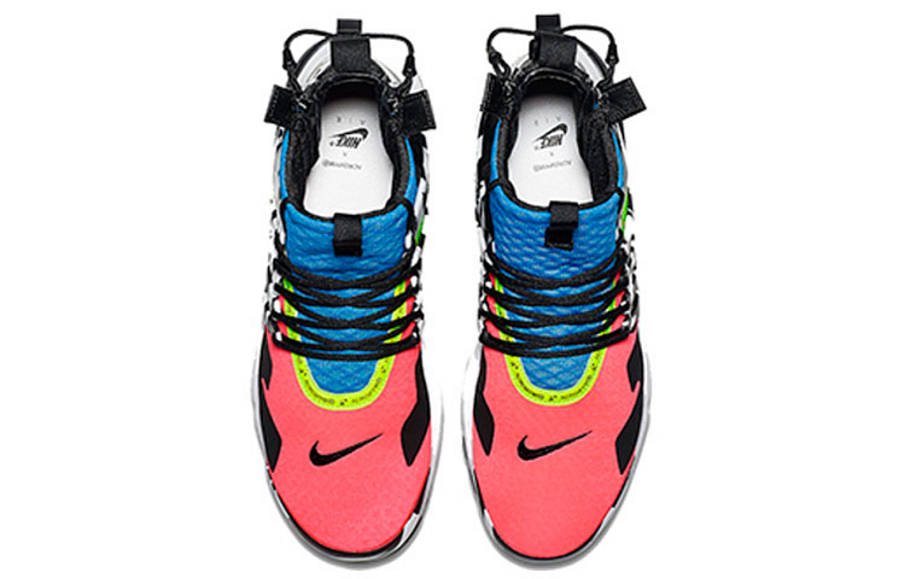 Фото № 4 с приближением к товару «‎Acronym x Nike Air Presto Mid Sports Casual Shoes Cotton Candy»