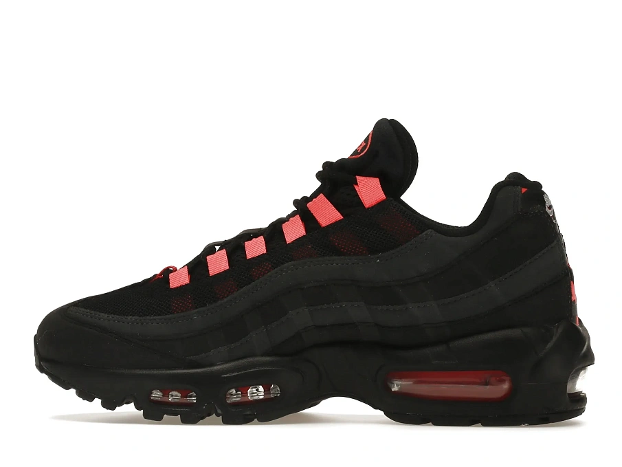 Фото № 5 с приближением к товару «‎Nike Air Max 95 Black Laser Crimson»