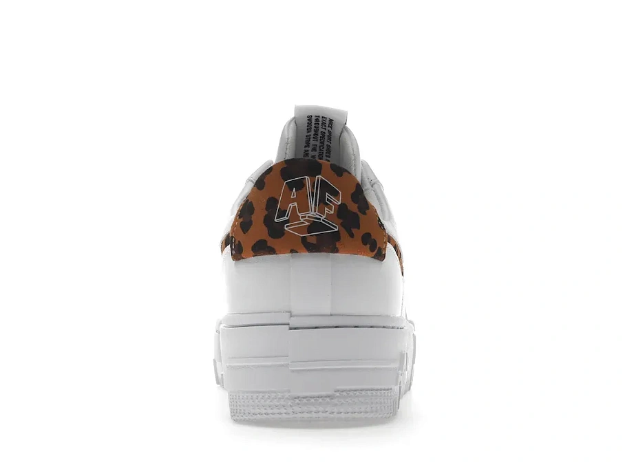Фото № 4 с приближением к товару «‎Nike Air Force 1 Low Pixel SE White Leopard »