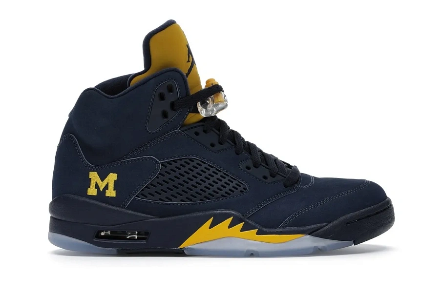 Фото № 1 с приближением к товару «‎Jordan 5 Retro Michigan PE»