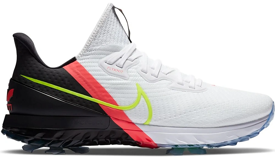 Фото № 1 с приближением к товару «‎Nike Air Zoom Infinity Tour White Black Crimson Volt»