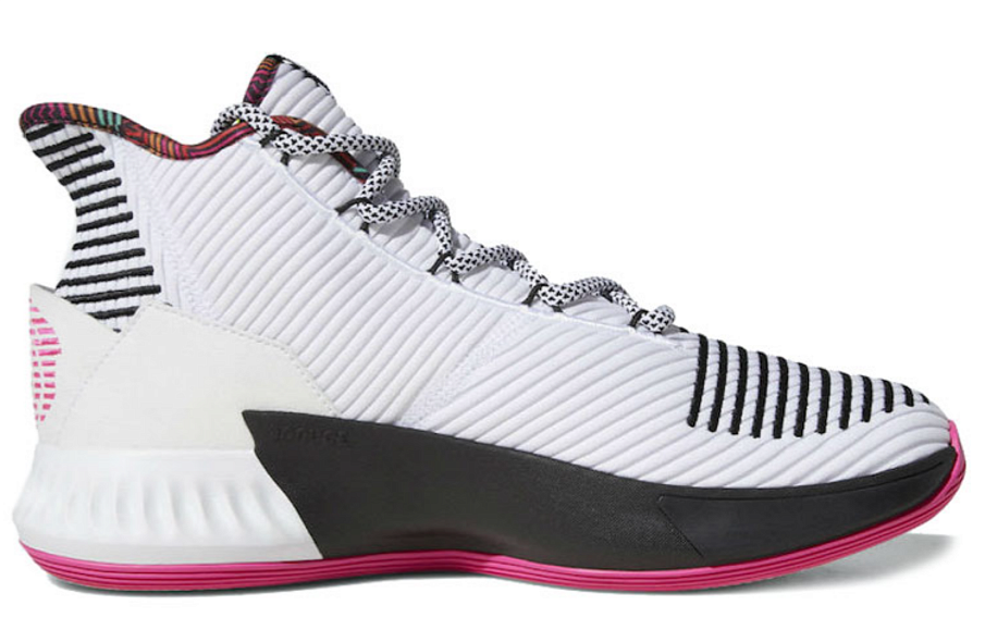 Фото № 2 с приближением к товару «‎Adidas D Rose 9 Basketball Shoes Pink»
