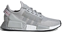 Фото № 1 с приближением к товару «‎adidas NMD V2 Grey Two Silver Metallic (Youth)»