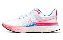 Фото № 1 с приближением к товару «‎Nike React Infinity Run Fk 2 Running Shoes WhitePinkBlue»
