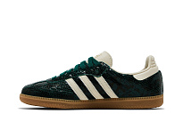 Фото № 4 с приближением к товару «‎adidas Womens Samba OG Snakeskin Pack - Collegiate Green»