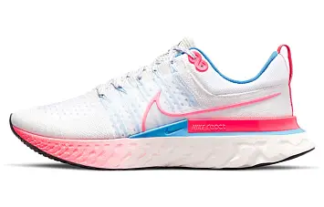 Nike React Infinity Run Fk 2 Running Shoes WhitePinkBlue - 1