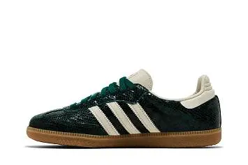adidas Womens Samba OG Snakeskin Pack - Collegiate Green - 4